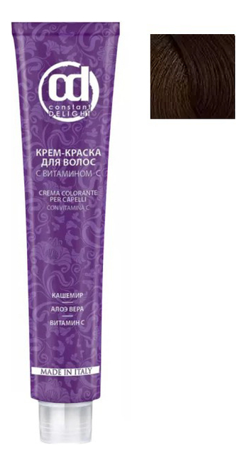 

Крем-краска для волос с витамином С Crema Colorante 100мл: 7/0 Средне русый натуральный, Крем-краска для волос с витамином С Crema Colorante 100мл