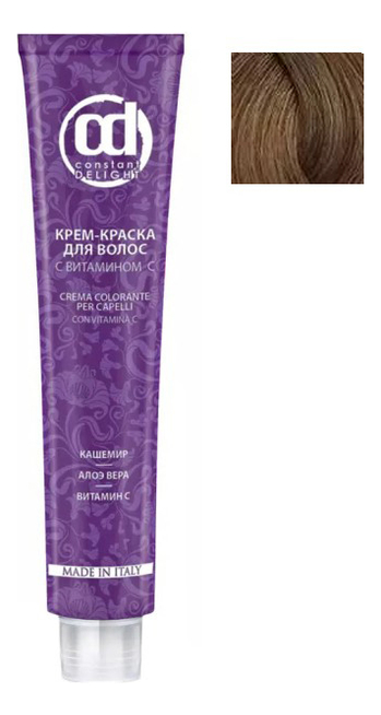 

Крем-краска для волос с витамином С Crema Colorante 100мл: 9/62 Блондин шоколадно-пепельный, Крем-краска для волос с витамином С Crema Colorante 100мл
