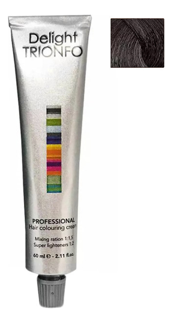 

Стойкая крем-краска для волос Delight Trionfo Hair Colouring Cream 60мл: 6-22 Темный русый интенсивно-пепельный, Стойкая крем-краска для волос Delight Trionfo Hair Colouring Cream 60мл