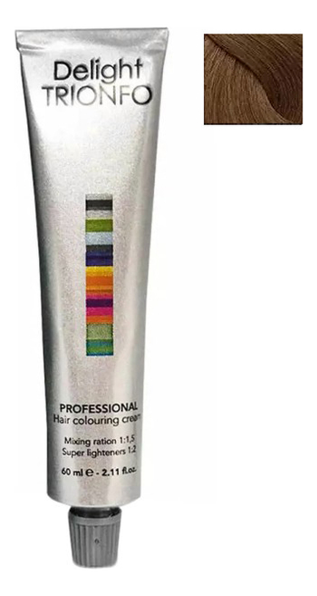 

Стойкая крем-краска для волос Delight Trionfo Hair Colouring Cream 60мл: 7-42 Средний русый бежевый пепельный, Стойкая крем-краска для волос Delight Trionfo Hair Colouring Cream 60мл