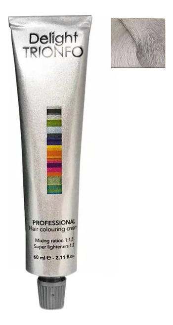 

Стойкая крем-краска для волос Delight Trionfo Hair Colouring Cream 60мл: 9-1/2-21 Пепельно-жемчужный, Стойкая крем-краска для волос Delight Trionfo Hair Colouring Cream 60мл