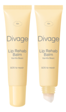 Divage Бальзам для губ с ароматом ванили Lip Rehab Balm 12мл