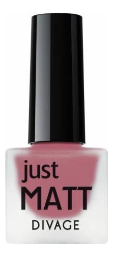 

Матовый лак для ногтей Just Matt 6мл: No 5612, Матовый лак для ногтей Just Matt 6мл