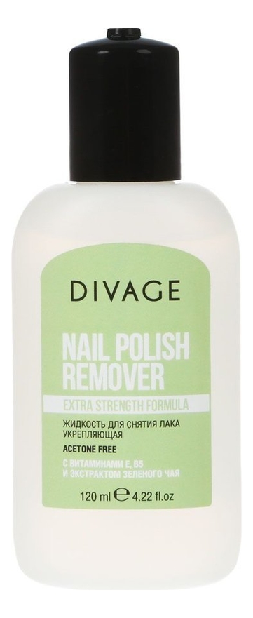 

Жидкость для снятия лака с экстрактом зеленого чая Nail Polish Remover 120мл