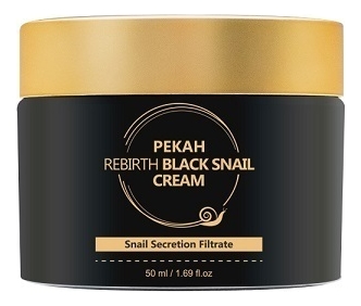 

Крем для лица с муцином черной улитки Rebirth Black Snail Cream 50мл