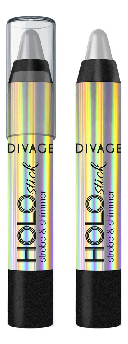 

Голографический контурный стик для макияжа Holo Stick Strobe & Shimmer 3г: No 01, Голографический контурный стик для макияжа Holo Stick Strobe & Shimmer 3г