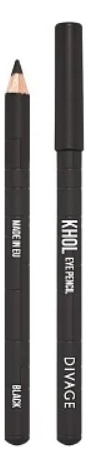 

Карандаш-каял для глаз Khol Eye Pencil 2г: Черный, Карандаш-каял для глаз Khol Eye Pencil 2г