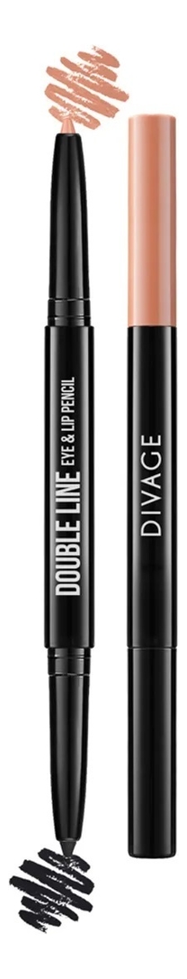 

Автоматический карандаш для глаз и губ Double Line Eye & Lip Pencil: No 01, Автоматический карандаш для глаз и губ Double Line Eye & Lip Pencil