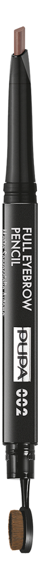 цена Карандаш для бровей Full Eyebrow Pencil 0,2г: 002 Коричневый