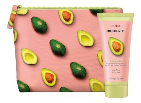 

Набор для тела Fruit Lovers Avocado Bio (лосьон 200мл + косметичка)