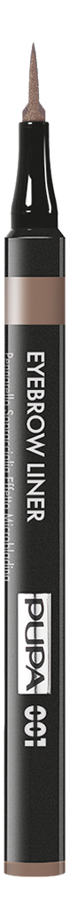 

Подводка для бровей Eyebrow Liner 1,1г: 001 Пепельно-коричневый, Подводка для бровей Eyebrow Liner 1,1г