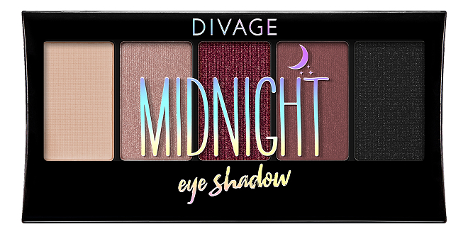 Палетка теней для век Midnight Eye Shadow 7г палетка теней для век divage palettes eye shadow midnight 7 мл