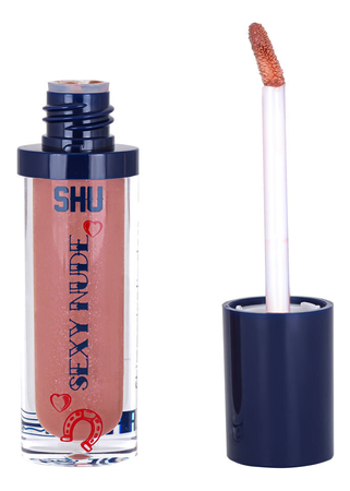 SHU Мерцающий блеск для губ Sexy Nude 3,5мл
