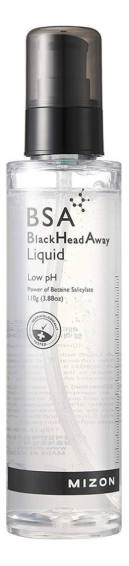 Mizon средство против угрей и черных точек bsa blackhead away liquid ...