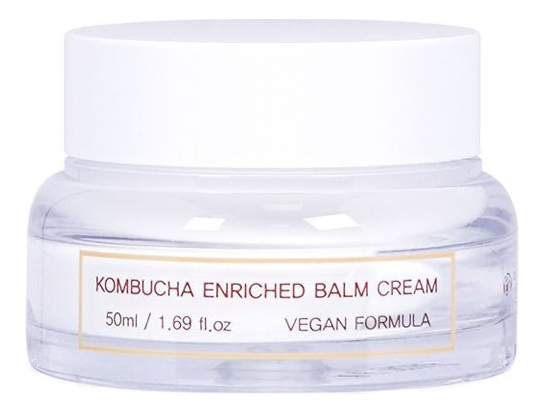 Крем-бальзам для лица с экстрактом чайного гриба комбуча Kombucha Enriched Balm Cream 50мл