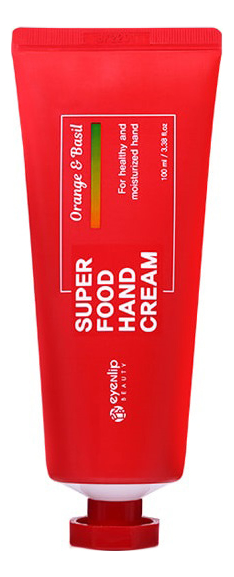 

Крем для рук с растительными экстрактами Super Food Hand Cream Orange & Basil 100мл