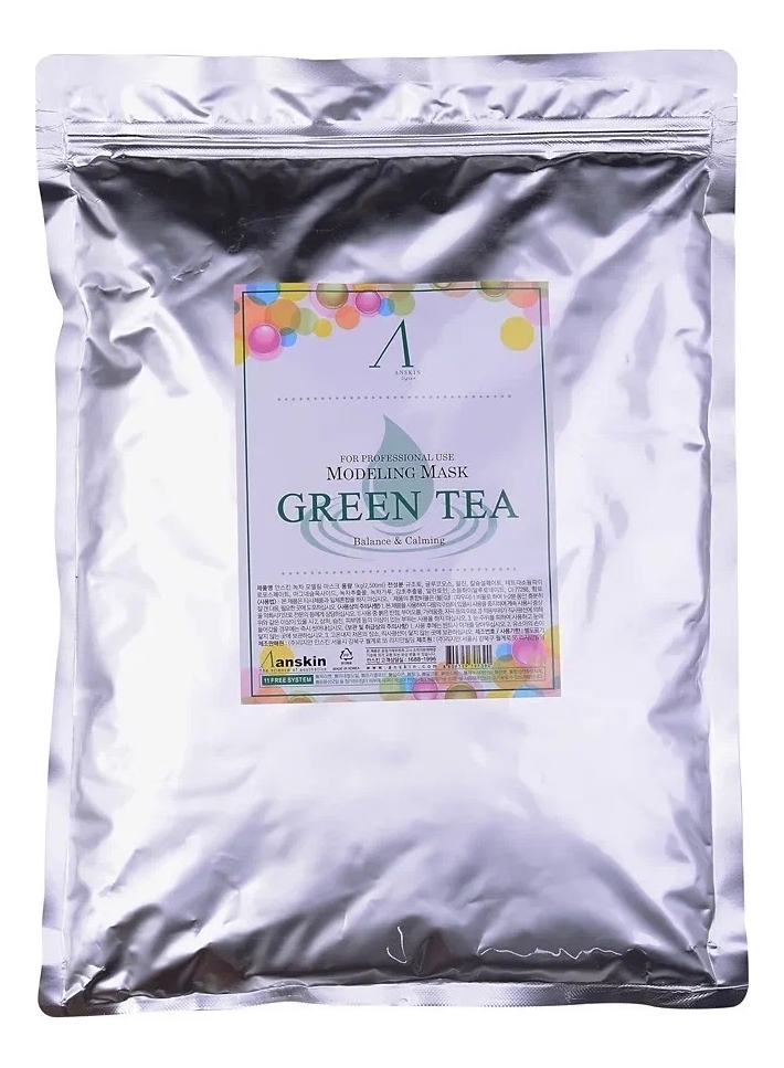 

Маска альгинатная с экстрактом зеленого чая Green Tea Modeling Mask: Маска 500г, Маска альгинатная с экстрактом зеленого чая Green Tea Modeling Mask