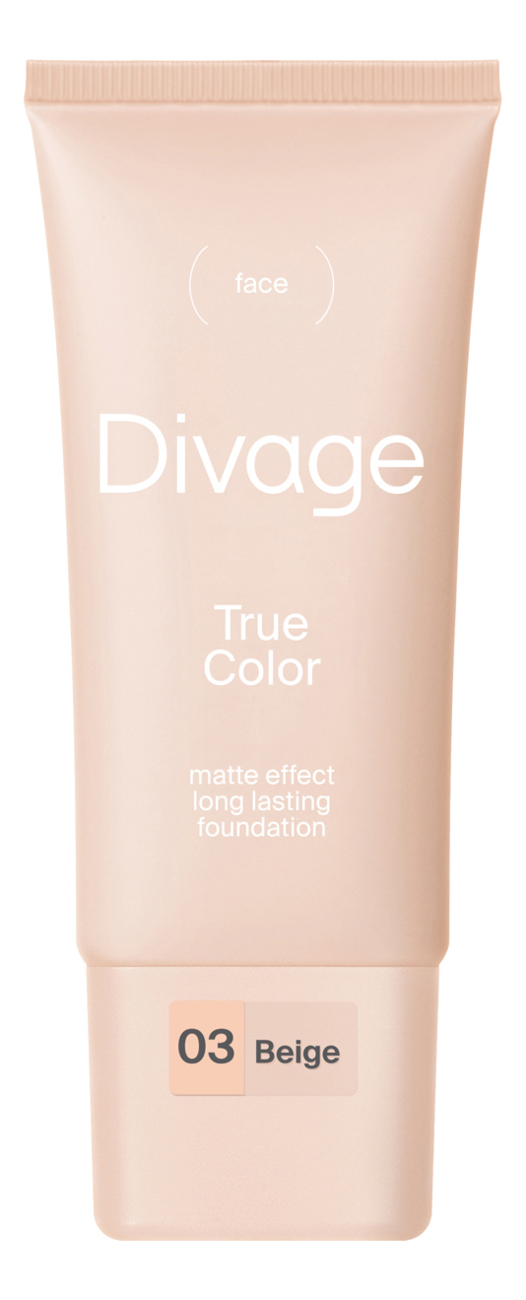 Легкий тональный крем для лица True Color Matte Effect 25мл: 03 Beige