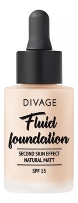 

Тональный крем-флюид для лица Fluid Foundation SPF15 30мл: No 01n, Тональный крем-флюид для лица Fluid Foundation SPF15 30мл