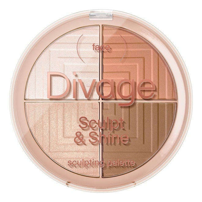 

Мультифункциональная палетка для макияжа Sculpt & Shine Sculpting Palette 12г