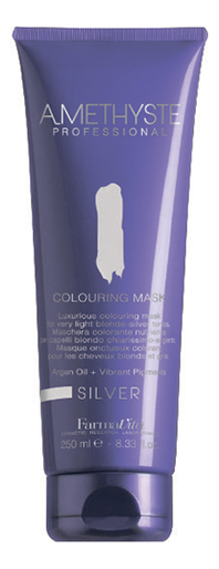 Оттеночная маска для волос Amethyste Luminous Colouring Mask 250мл: Silver