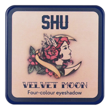 SHU Четырехцветные тени для век Velvet Moon 4,8г