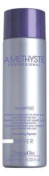 Шампунь для седых и светлых волос Amethyste Silver Shampoo