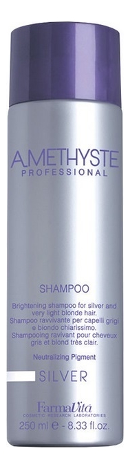 цена Шампунь для седых и светлых волос Amethyste Silver Shampoo: Шампунь 250мл