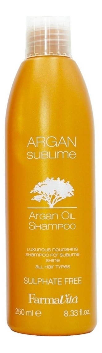 

Шампунь для волос с аргановым маслом Argan Sublime Oil Shampoo: Шампунь 250мл, Шампунь для волос с аргановым маслом Argan Sublime Oil Shampoo