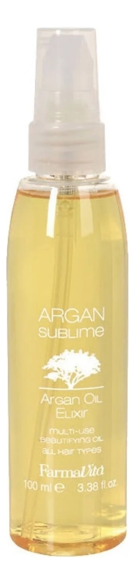 

Эликсир для волос на основе арганового масла Argan Sublime Oil Elixir 100мл