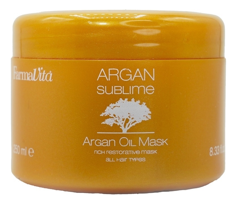 

Маска для волос с аргановым маслом Argan Sublime Oil Mask: Маска 250мл, Маска для волос с аргановым маслом Argan Sublime Oil Mask
