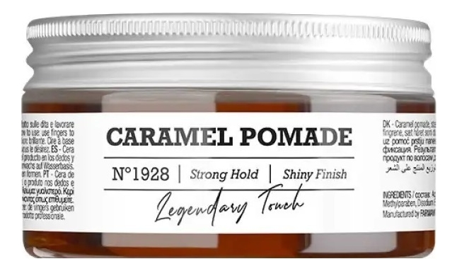 Карамельный воск для укладки волос Amaro Caramel Pomade No1928 100мл