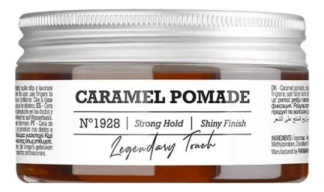 Карамельный воск для укладки волос Amaro Caramel Pomade No1928 100мл