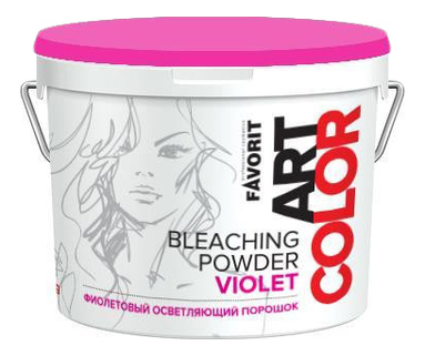 

Фиолетовый осветляющий порошок Favorit Art Color 500г