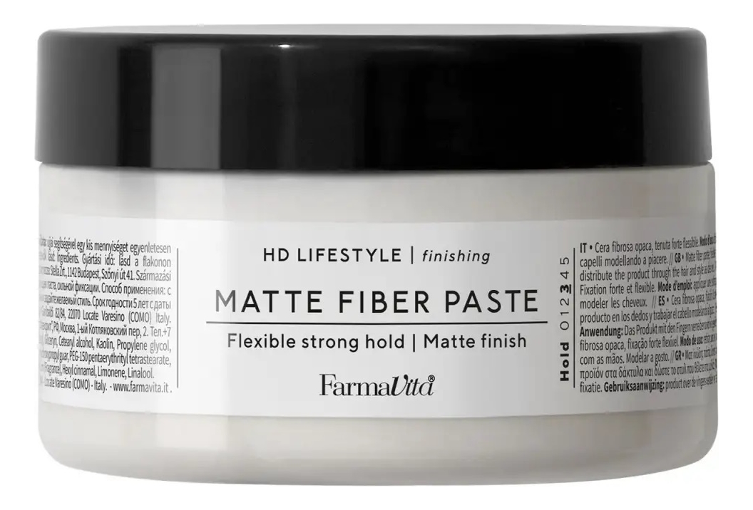 Структурирующая матовая паста HD Life Style Matte Fiber Paste 100мл