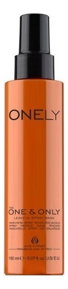 

Несмываемая спрей-маска для волос 10 в 1 Onely One & Only 150мл: Без коробки, Несмываемая спрей-маска для волос 10 в 1 Onely One & Only 150мл