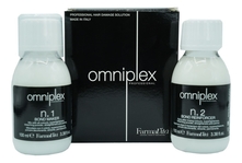 FarmaVita Набор для защиты и реконструкции волос во время окрашивания Omniplex 2*100мл (состав No1 + состав No2)