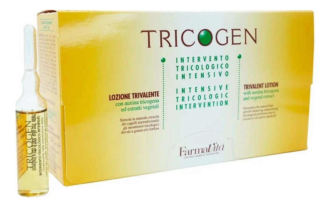 

Многофункциональный лосьон для волос и кожи головы Tricogen Lotion 12*8мл