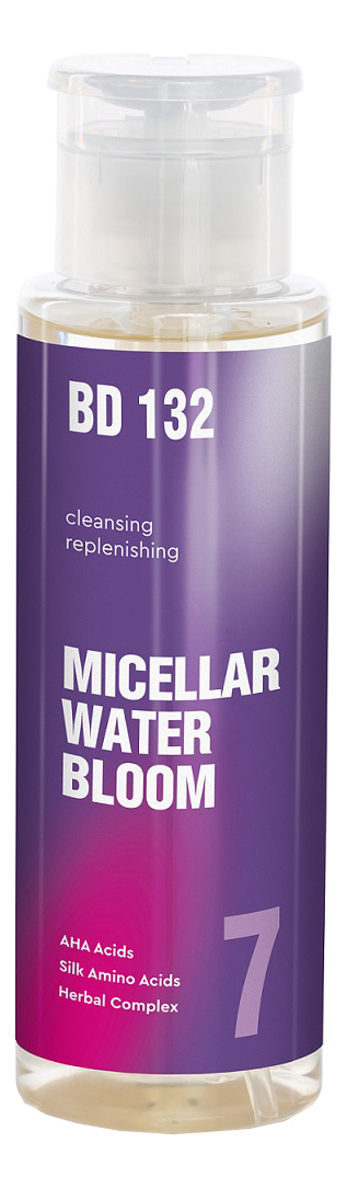 Увлажняющая мицеллярная вода BD 132 Bloom Micellar Water 200мл мицелярная вода для лица beautydrugs bd 132 07 bloom micellar water 200 мл