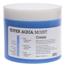 Welcos Крем для лица увлажняющий IOU Super Aqua Moist Cream 300мл