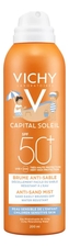 Vichy Солнцезащитный спрей-вуаль для лица и тела Анти-песок Capital Ideal Soleil SPF50+ 200мл