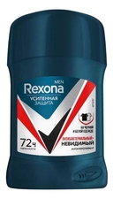 Rexona Антиперспирант-стик Антибактериальный + невидимый на черном и белом Men MotionSense 50мл