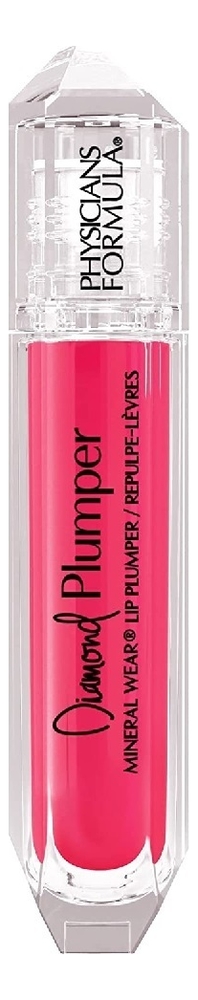 Блеск для губ увеличивающий объем Diamond Glow Lip Plumper 5мл: Сияющий розовый