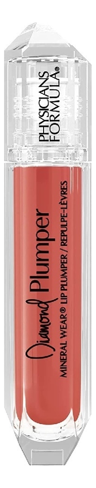 блеск для губ physicians formula увеличивающий объем diamond glow lip plumper тон сияющий розовый 5мл Блеск для губ увеличивающий объем Diamond Glow Lip Plumper 5мл: Шампань