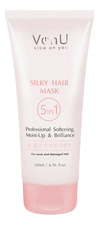 Von-U Маска для волос с экстрактом шелка 5 в 1 Silky Hair Mask 200мл