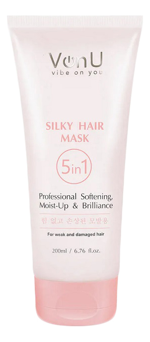

Маска для волос с экстрактом шелка 5 в 1 Silky Hair Mask 200мл