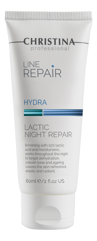 Восстанавливающий ночной крем для лица с молочной кислотой Line Repair Hydra Lactic Night Repair 60мл восстанавливающий ночной крем с молочной кислотой christina hydra lactic night repair 60 мл