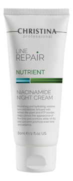 Восстанавливающий ночной крем для лица с ретинолом Line Repair Nutrient Niacinamide Night Cream 60мл