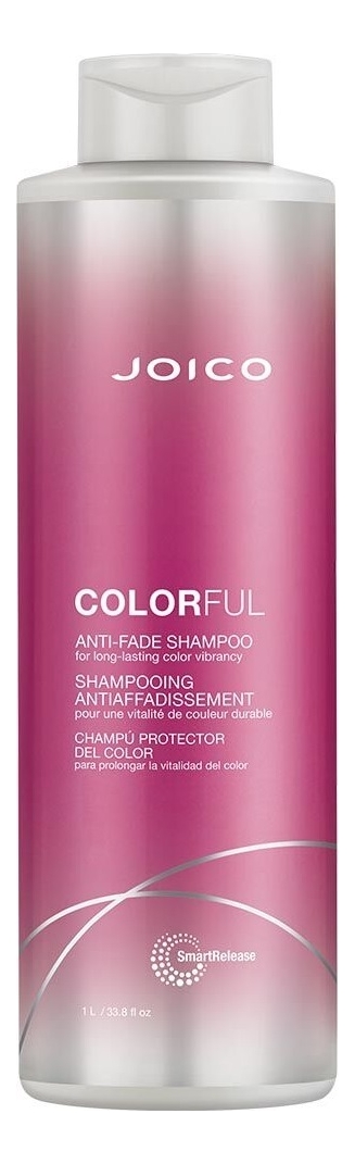 Шампунь для защиты и яркости цвета волос Colorful Anti-Fade Shampoo: Шампунь 1000мл