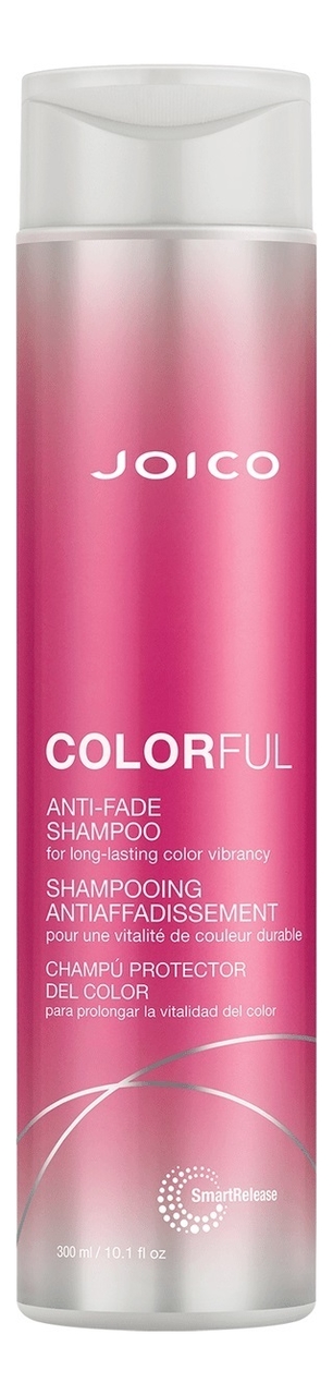 Шампунь для защиты и яркости цвета волос Colorful Anti-Fade Shampoo: Шампунь 300мл